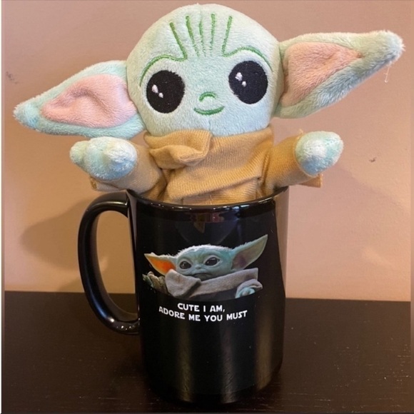 The Child Bundle from Star Wars
Mandelorian Baby Yoda Plush Toy and
Mug - Picture 2 of 12